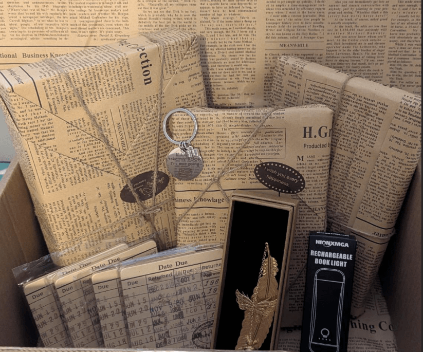 “Blind Date with a Book” Box