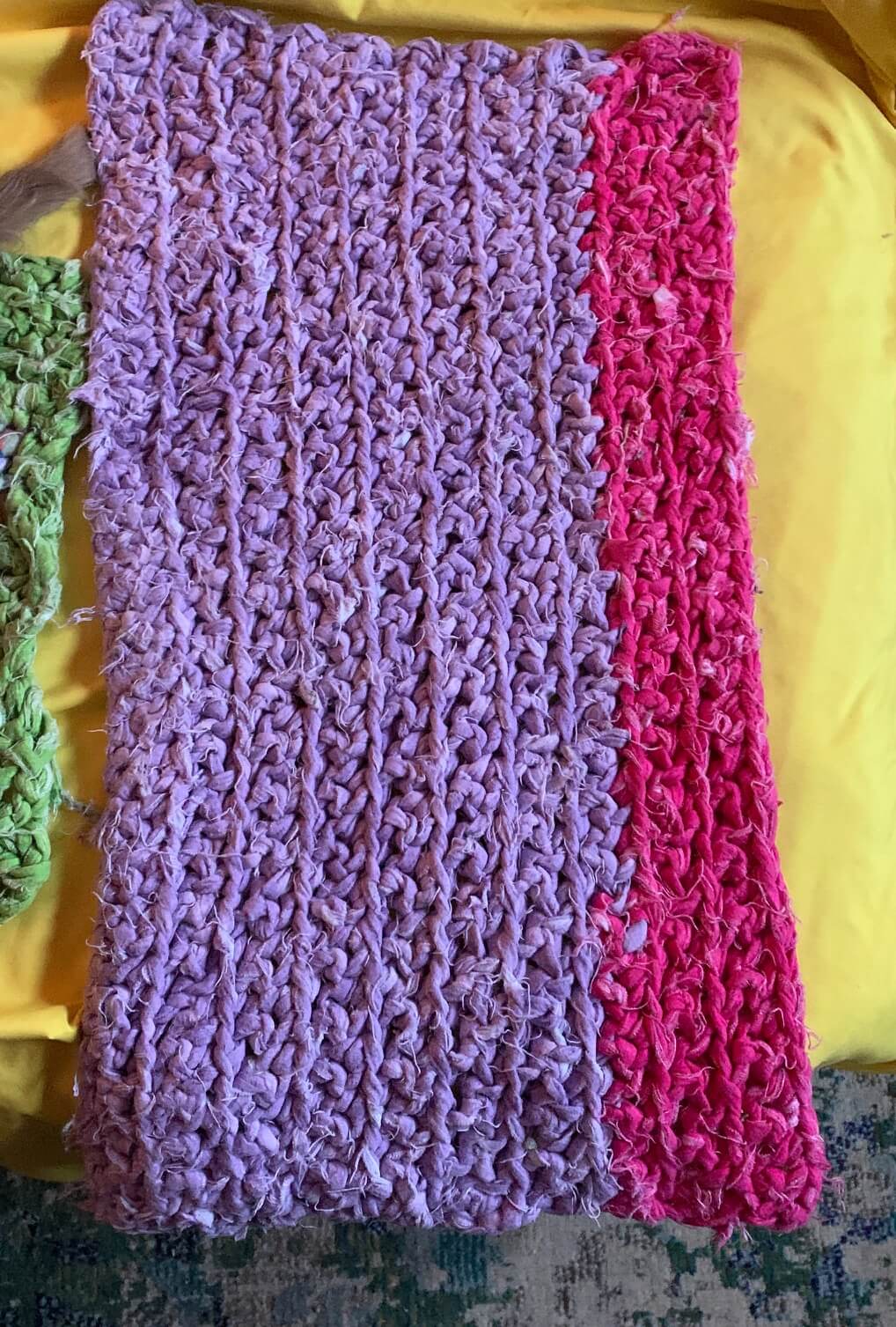 Crochet Rag Rugs Lessons (okay for beginners)
