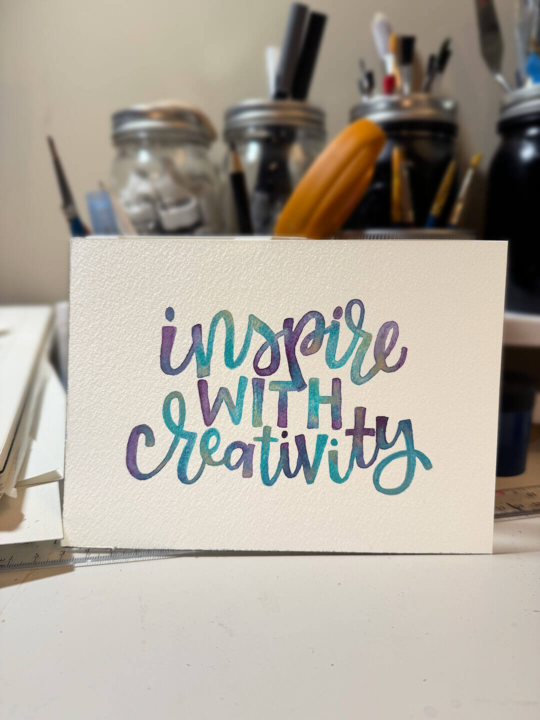 Wellbeing Watercolor Painting: Inspire with creativity